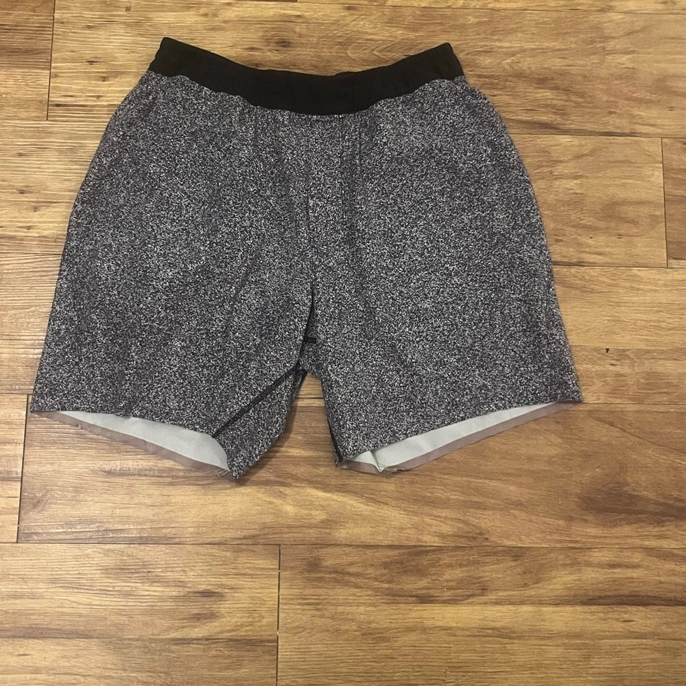 Lululemon Heathered Gray Athletic Shorts